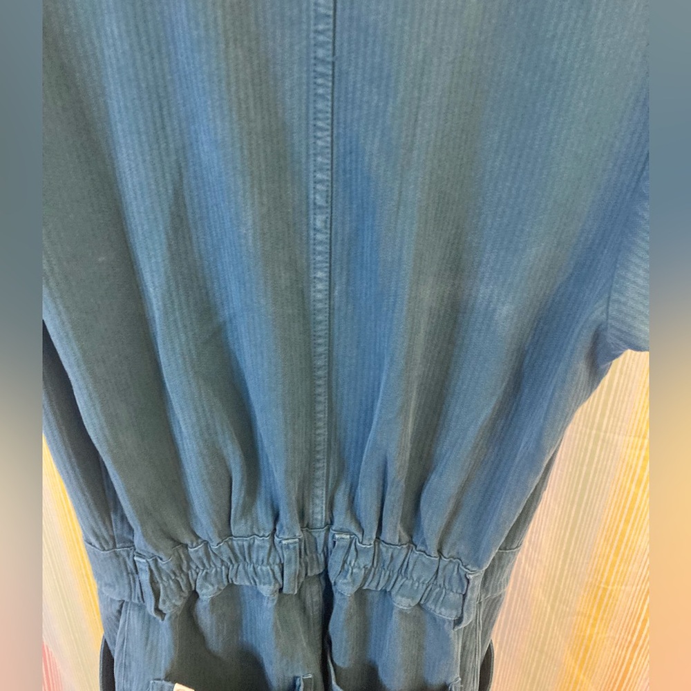 Big Bud Press Heritage short sleeve jumpsuit Lagoon Size S - Picture 5 of 7